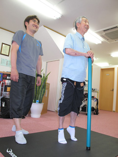 加圧トレーニングで老化予防